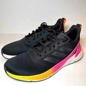 Adidas Response Super Black Hi-Res Pink/Orange Running Shoes